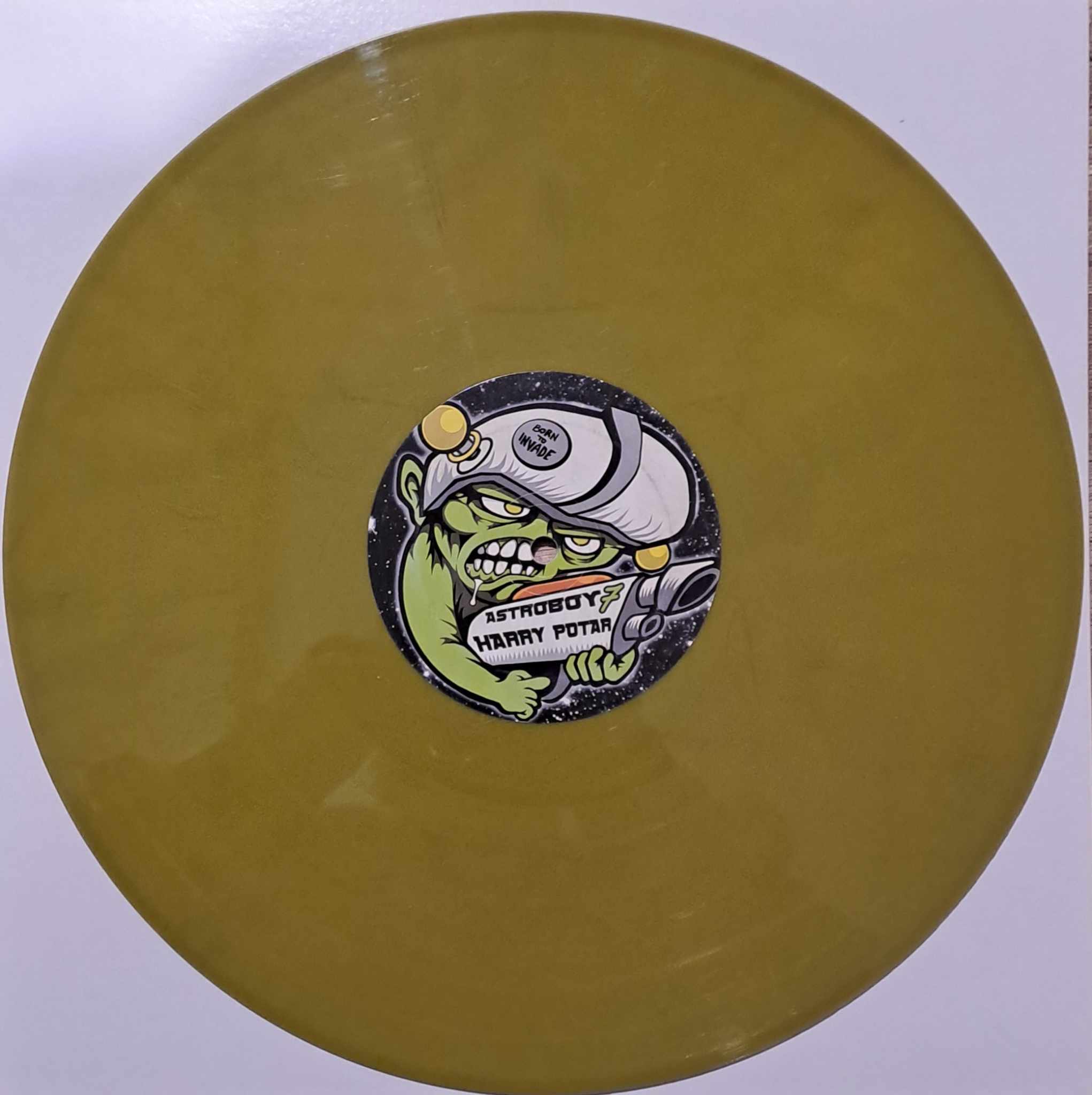 Astroboy 07 (Vert marbré original) - vinyle freetekno